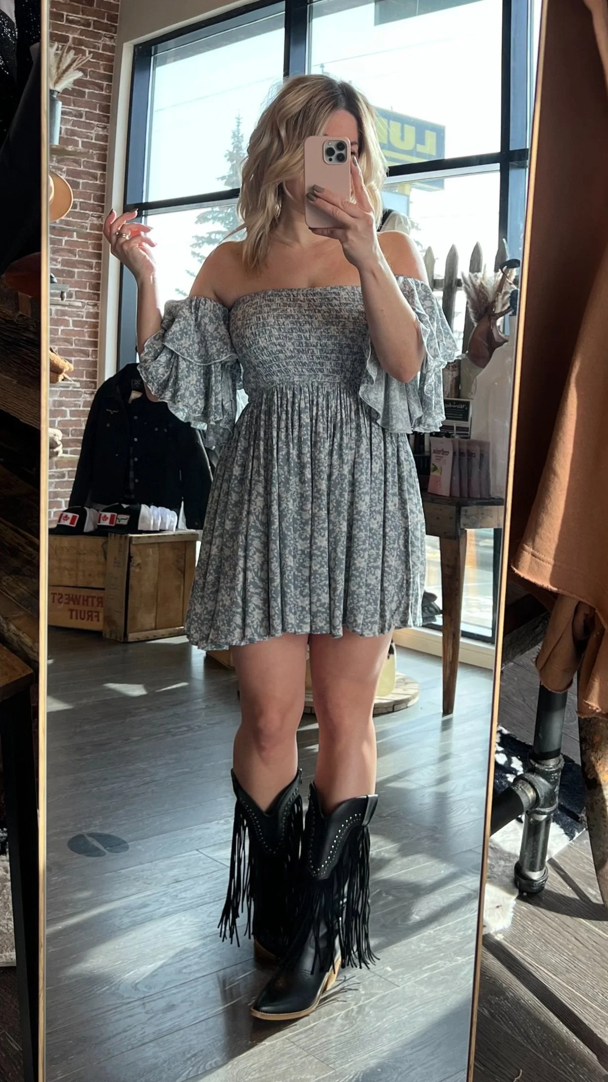 40 Ways To Wear Dresses Cowboy Boots Dress For You Styling